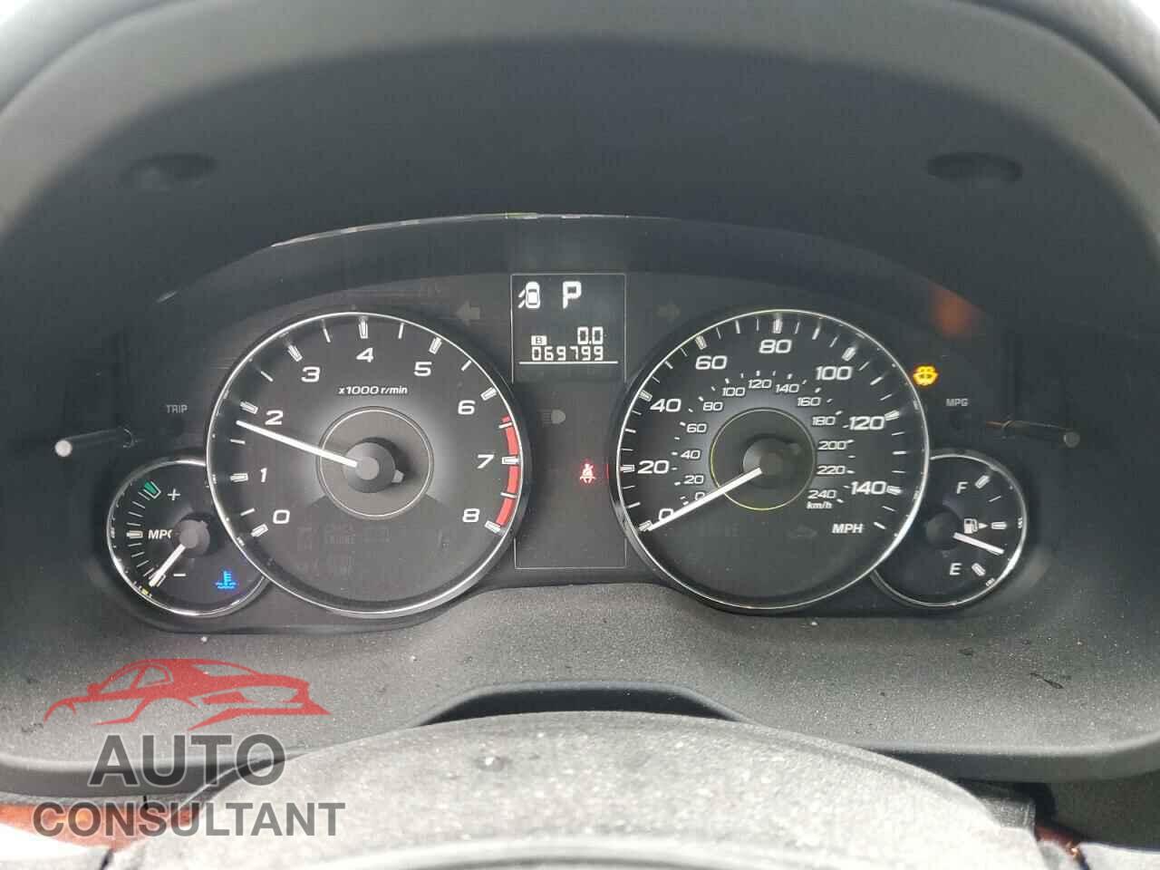 SUBARU OUTBACK 2012 - 4S4BRBLCXC3227260