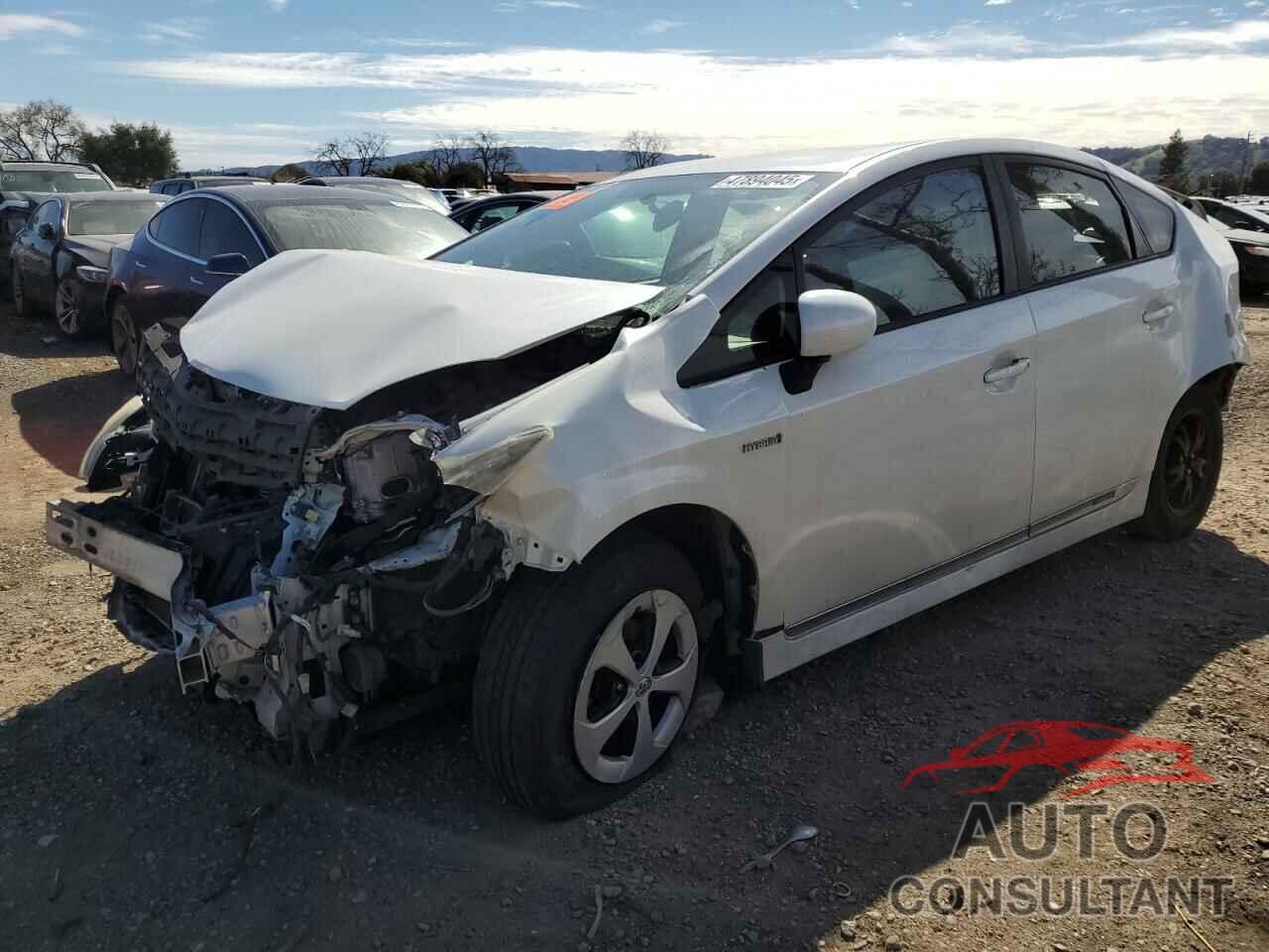TOYOTA PRIUS 2012 - JTDKN3DUXC5445507