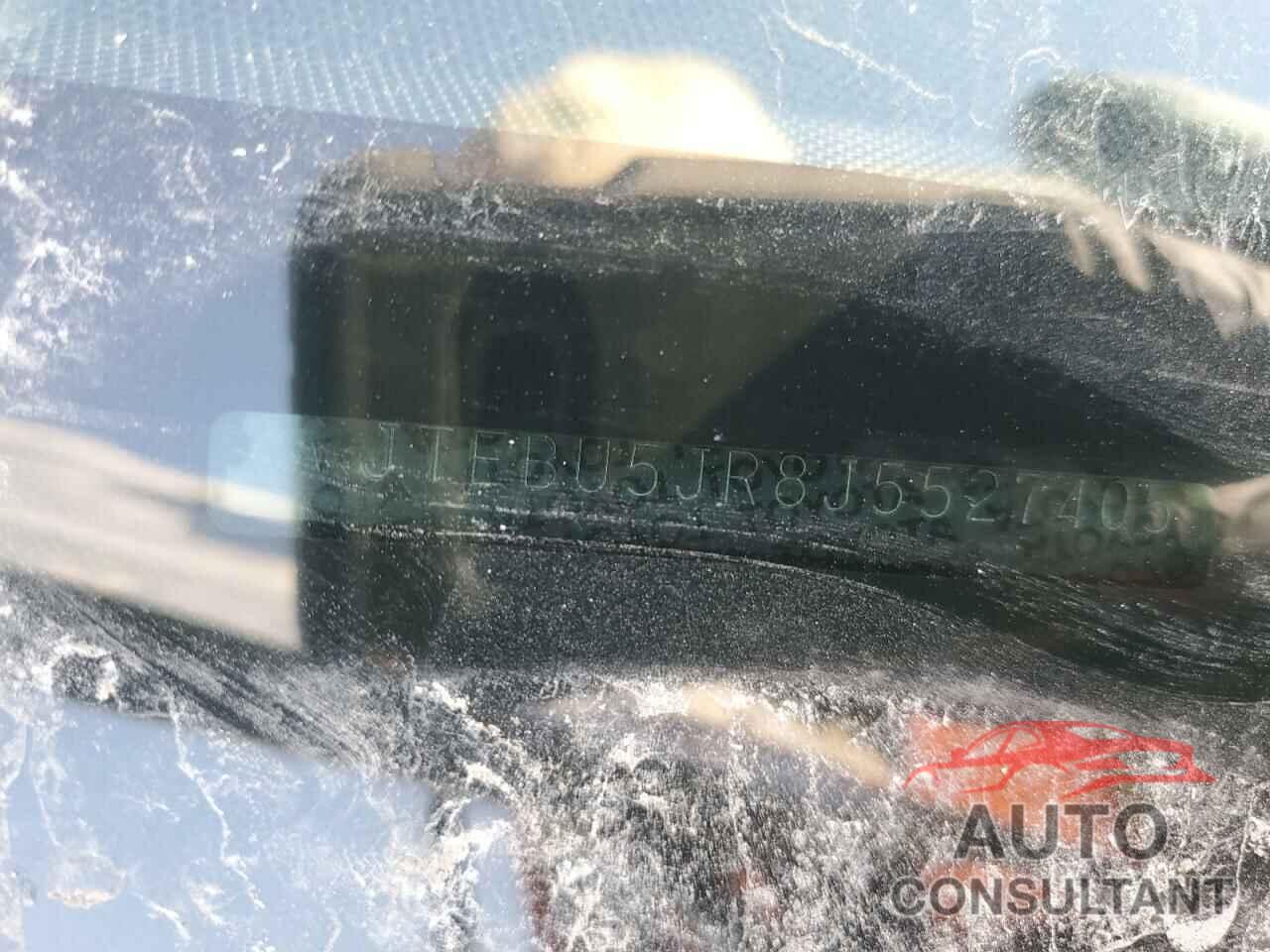 TOYOTA 4RUNNER 2018 - JTEBU5JR8J5527405