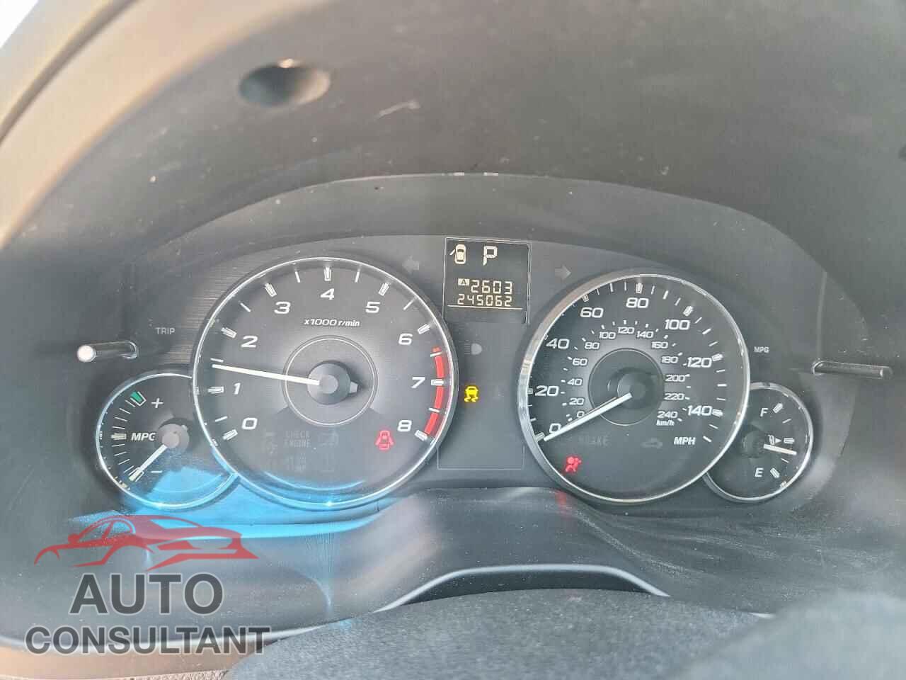 SUBARU OUTBACK 2011 - 4S4BRBCC6B3342078