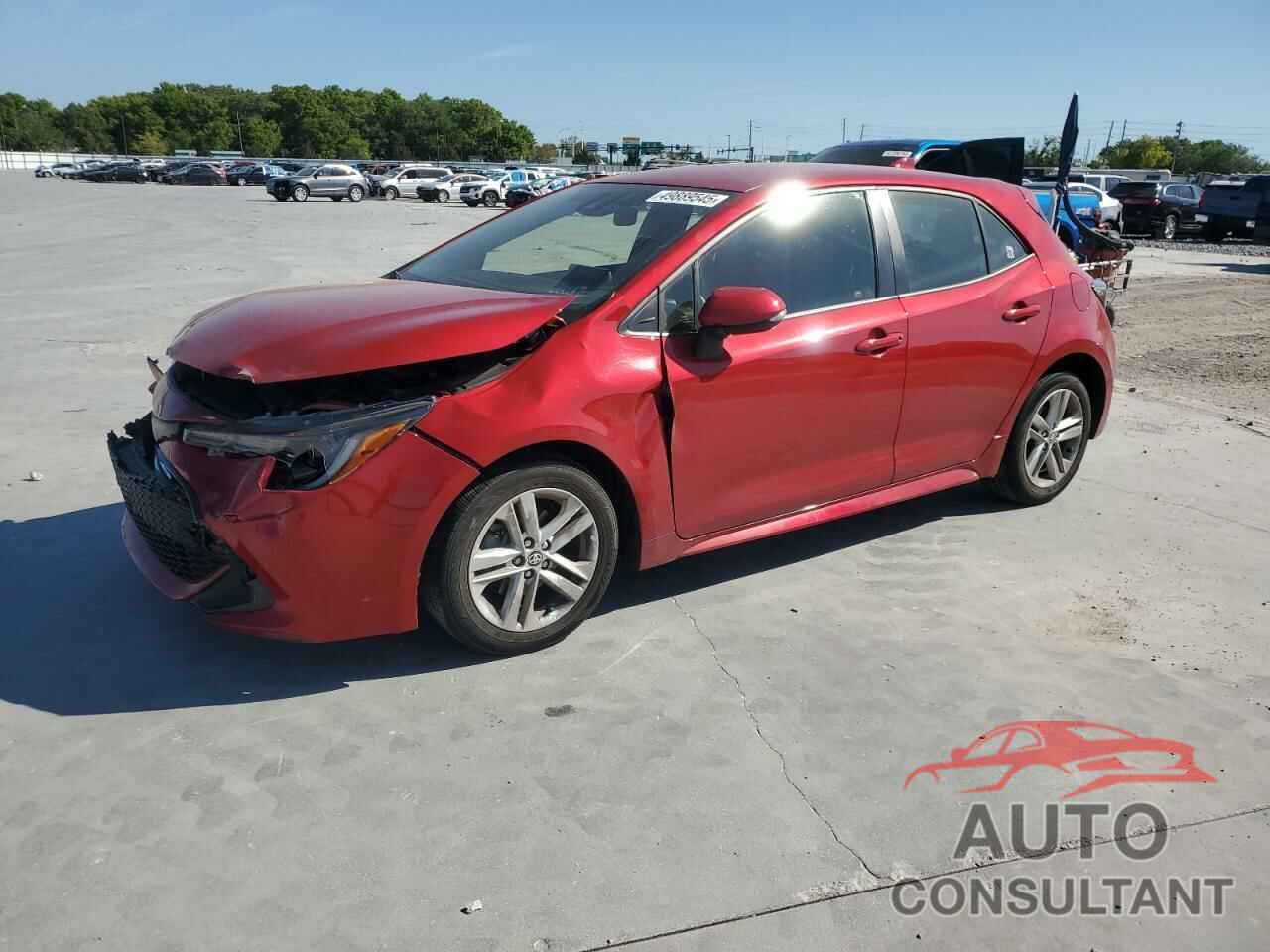 TOYOTA COROLLA 2021 - JTND4MBE0M3117342