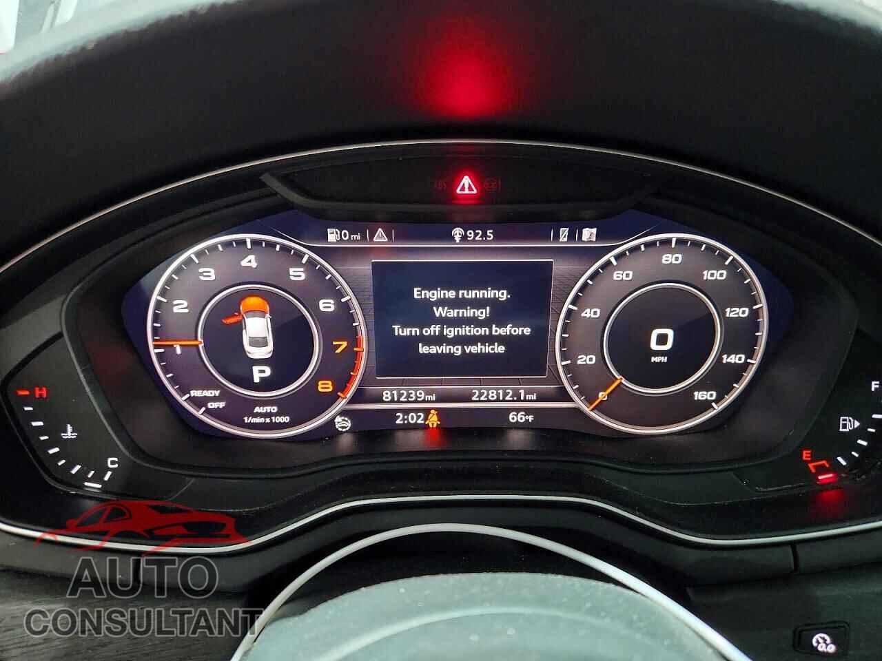 AUDI A5 2018 - WAUPNAF59JA010558