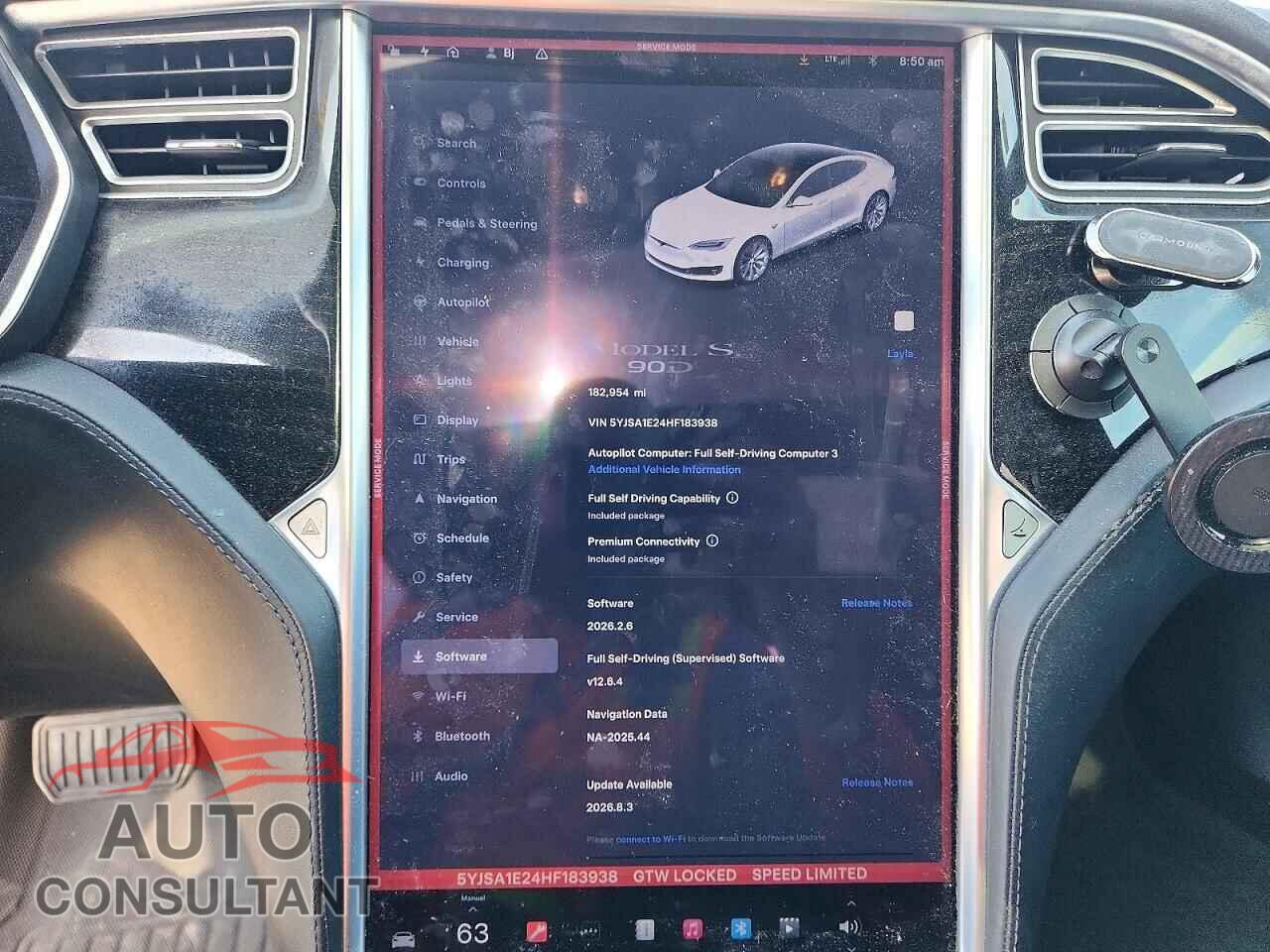 TESLA MODEL S 2017 - 5YJSA1E24HF183938