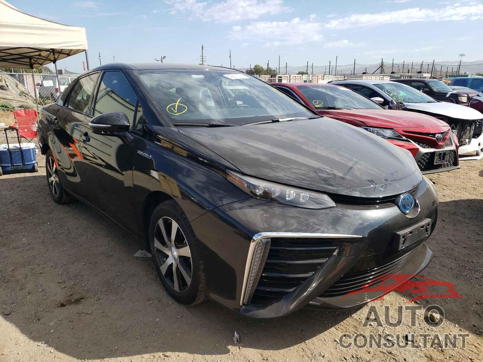 TOYOTA MIRAI 2018 - JTDBVRBD1JA004875