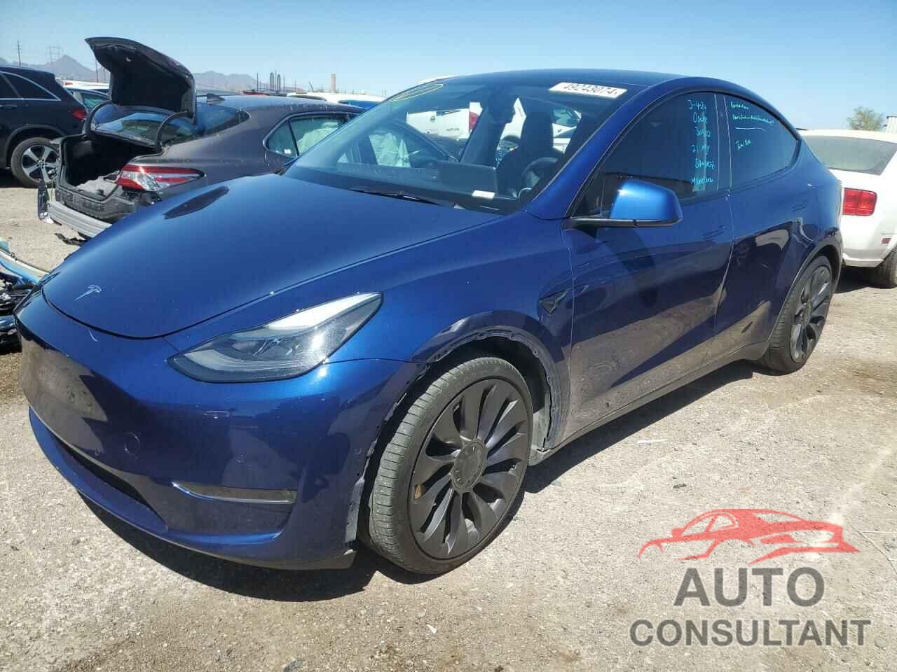 TESLA MODEL Y 2021 - 5YJYGDEF9MF303160