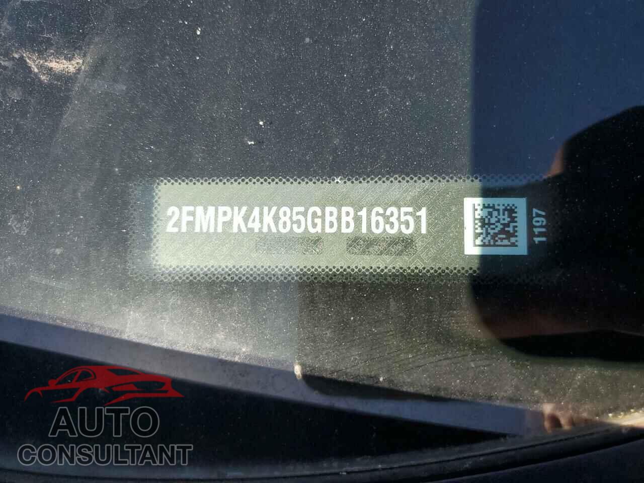 FORD EDGE 2016 - 2FMPK4K85GBB16351