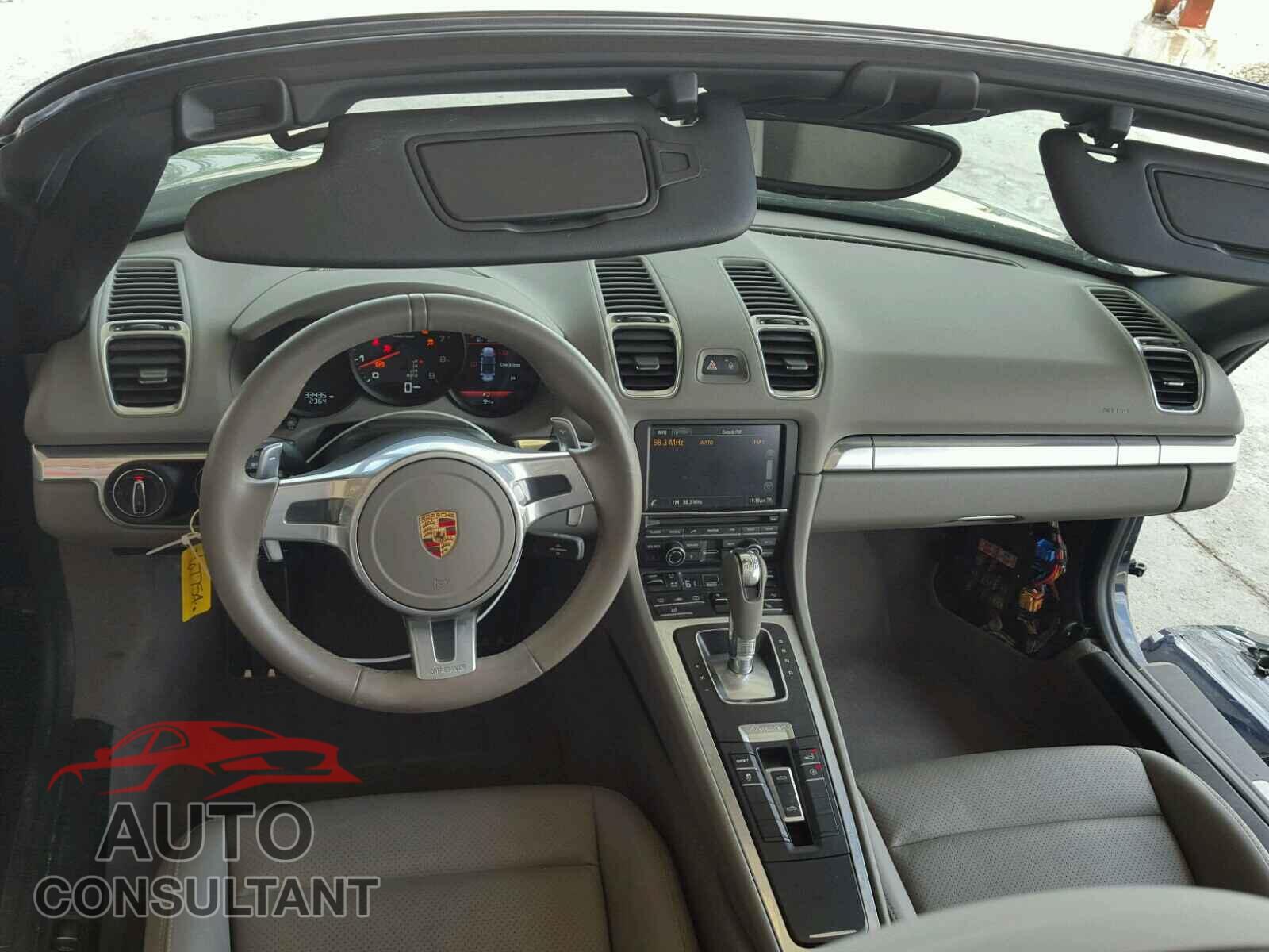 PORSCHE BOXSTER 2016 - WP0CA2A85GS120188