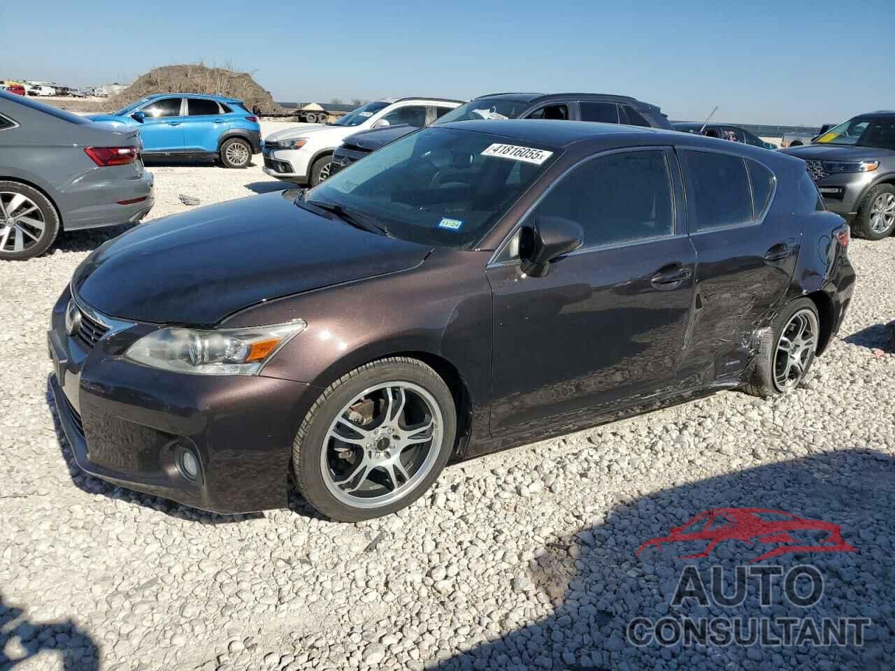 LEXUS CT 200 2012 - JTHKD5BH3C2098946