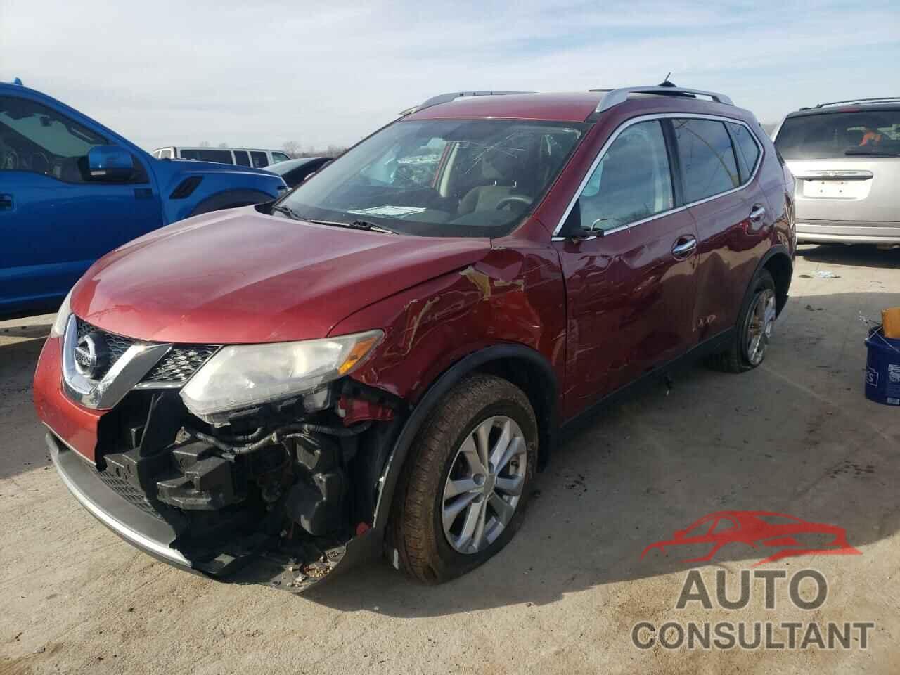 NISSAN ROGUE 2016 - KNMAT2MVXGP645138