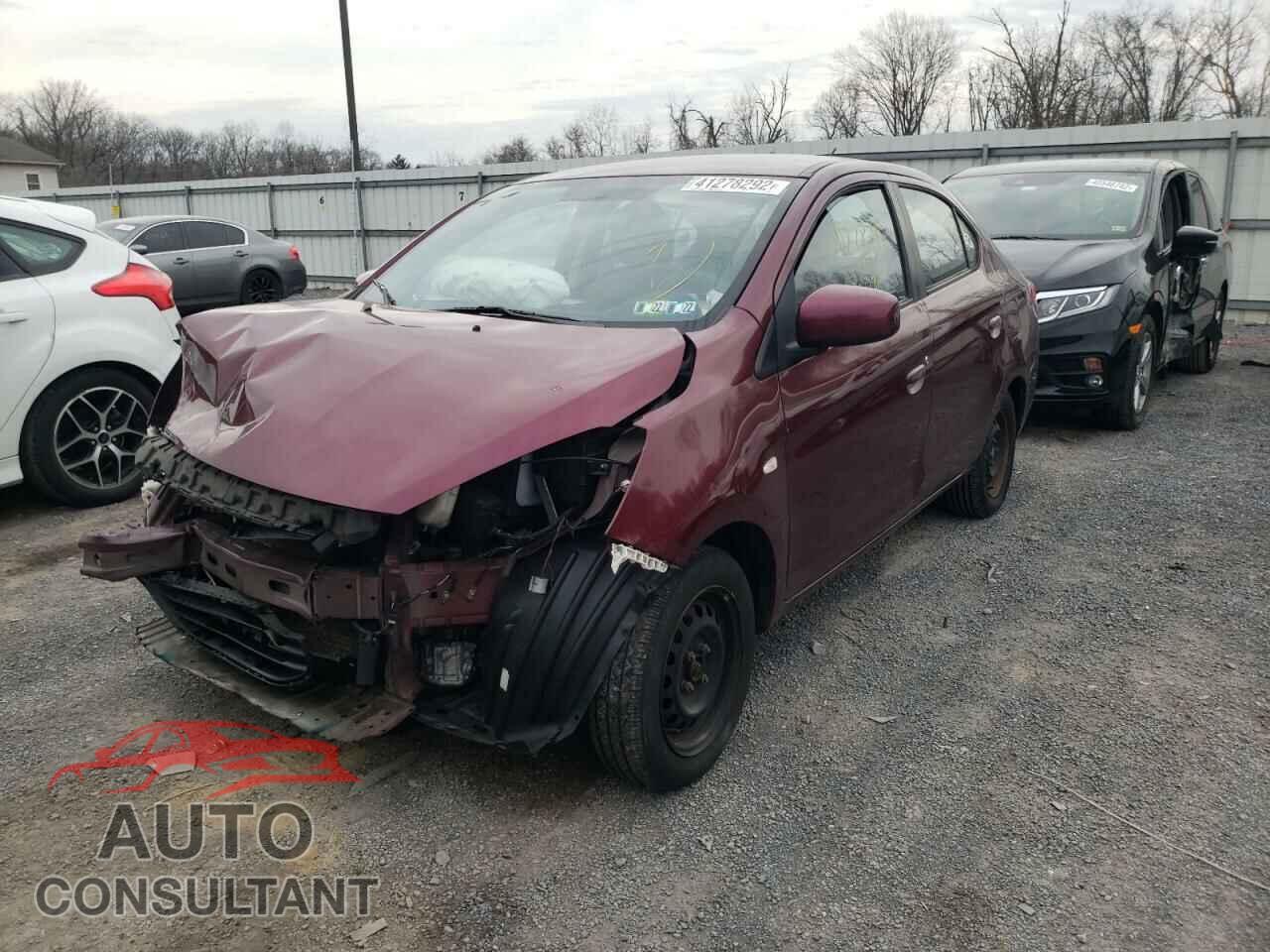 MITSUBISHI MIRAGE 2017 - ML32F3FJ4HHF08497