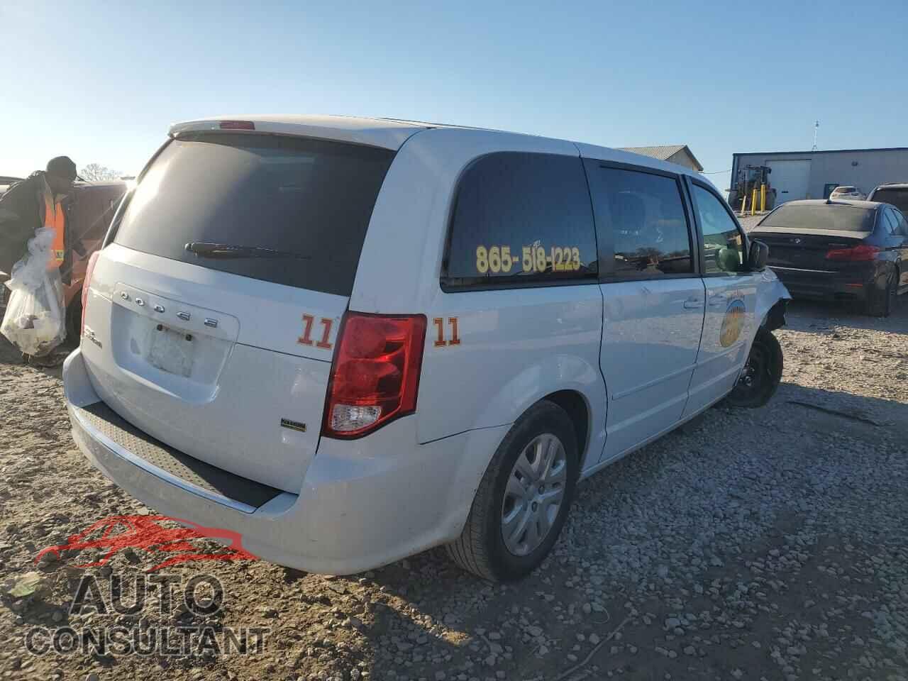 DODGE CARAVAN 2017 - 2C4RDGBG1HR708032