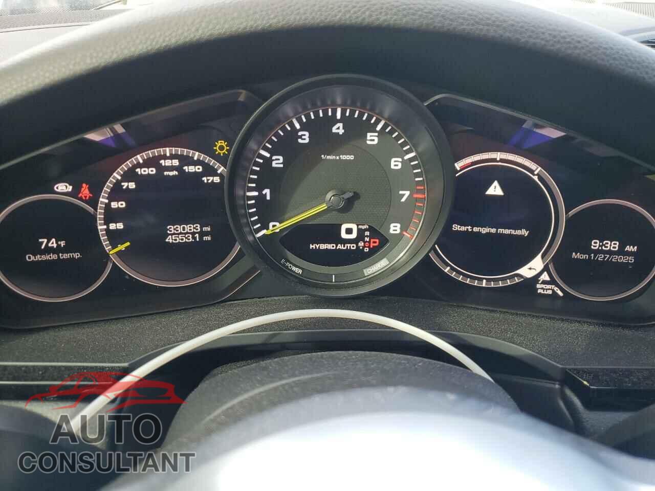 PORSCHE CAYENNE 2020 - WP1AE2AY7LDA22692