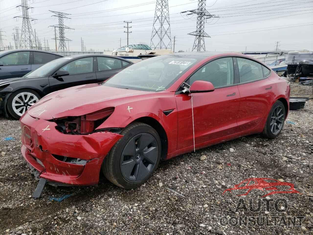 TESLA MODEL 3 2022 - 5YJ3E1EAXNF184801