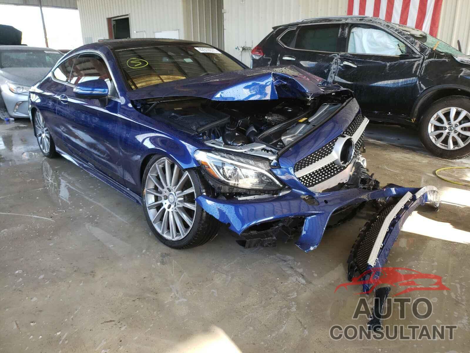 MERCEDES-BENZ C CLASS 2017 - WDDWJ4JB1HF368443