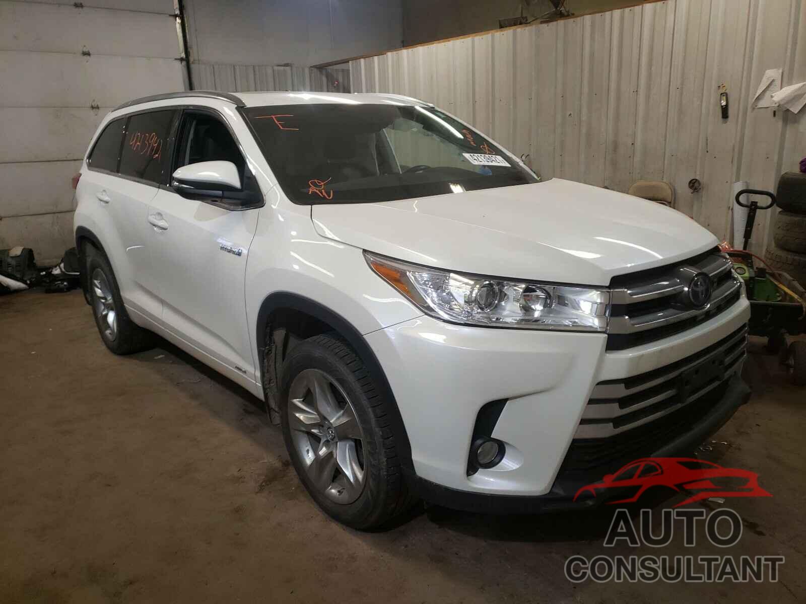 TOYOTA HIGHLANDER 2017 - 5TDDGRFH0HS032888