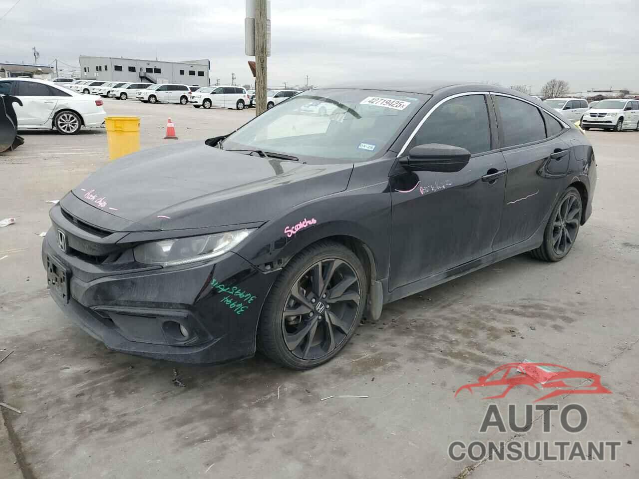 HONDA CIVIC 2021 - 2HGFC2F80MH509325