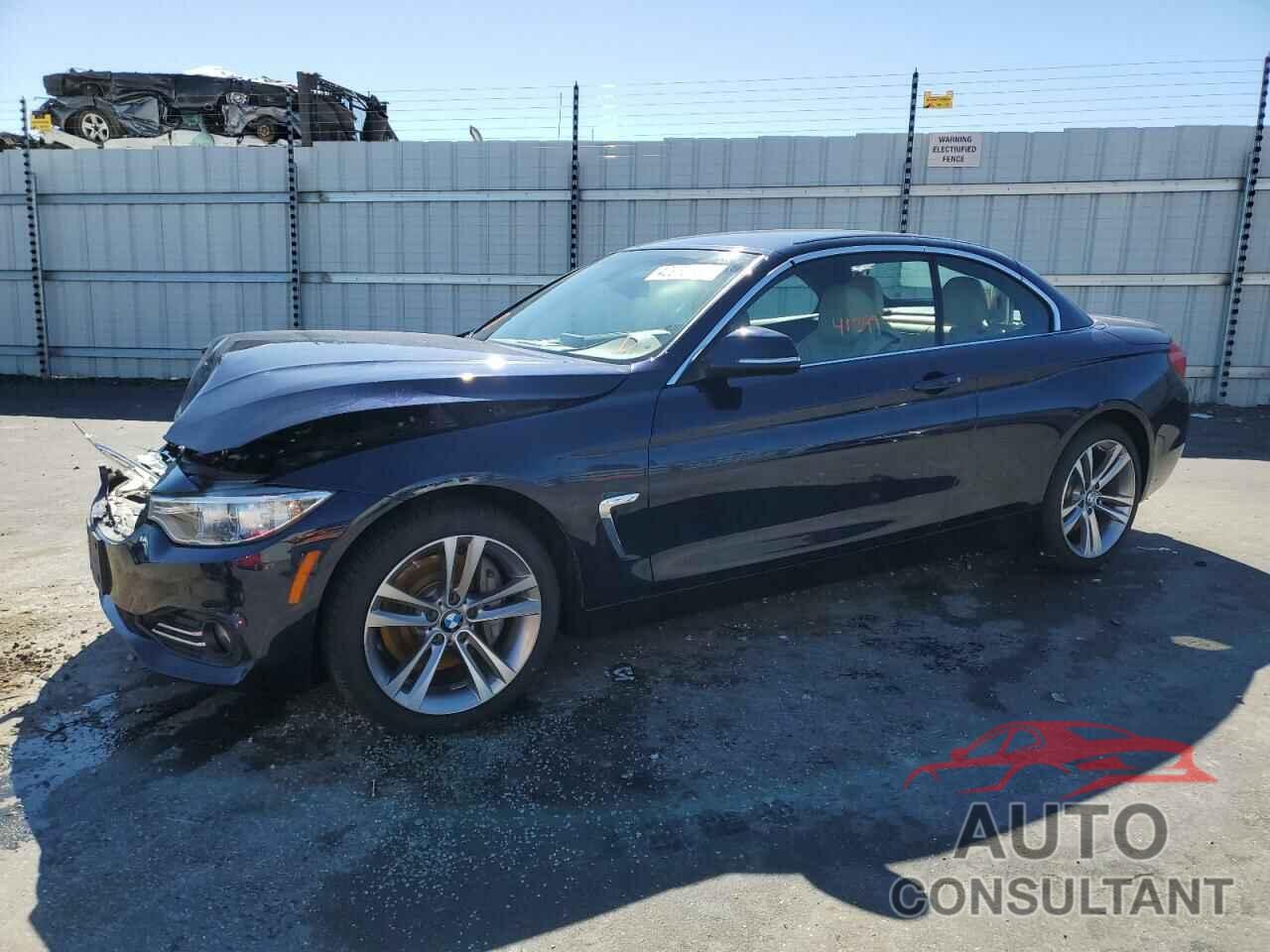 BMW 4 SERIES 2017 - WBA4U1C31H5A16238