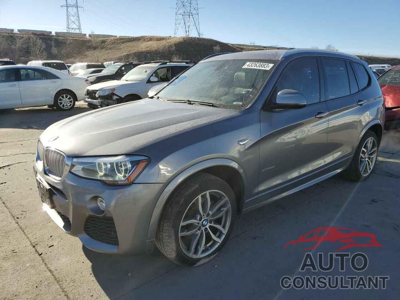 BMW X3 2016 - 5UXWX9C55G0D68123