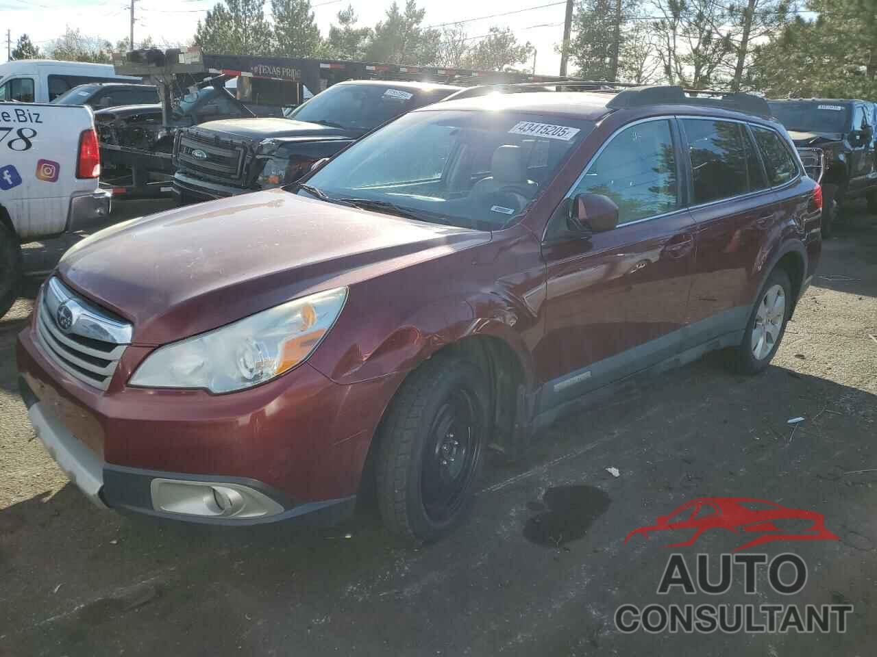 SUBARU OUTBACK 2011 - 4S4BRBJC9B3447832