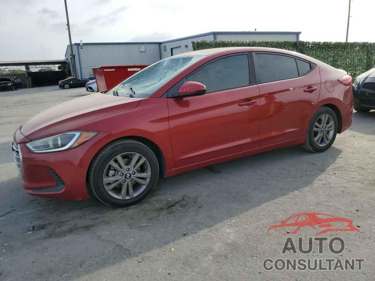 HYUNDAI ELANTRA 2017 - KMHD84LF0HU064086