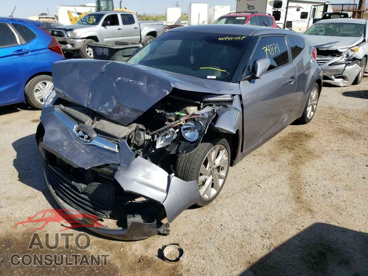 HYUNDAI VELOSTER 2017 - KMHTC6AD2HU307436