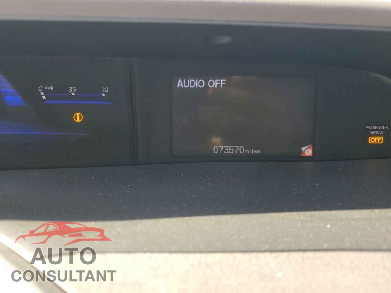 HONDA CIVIC 2012 - 2HGFB2F86CH539687