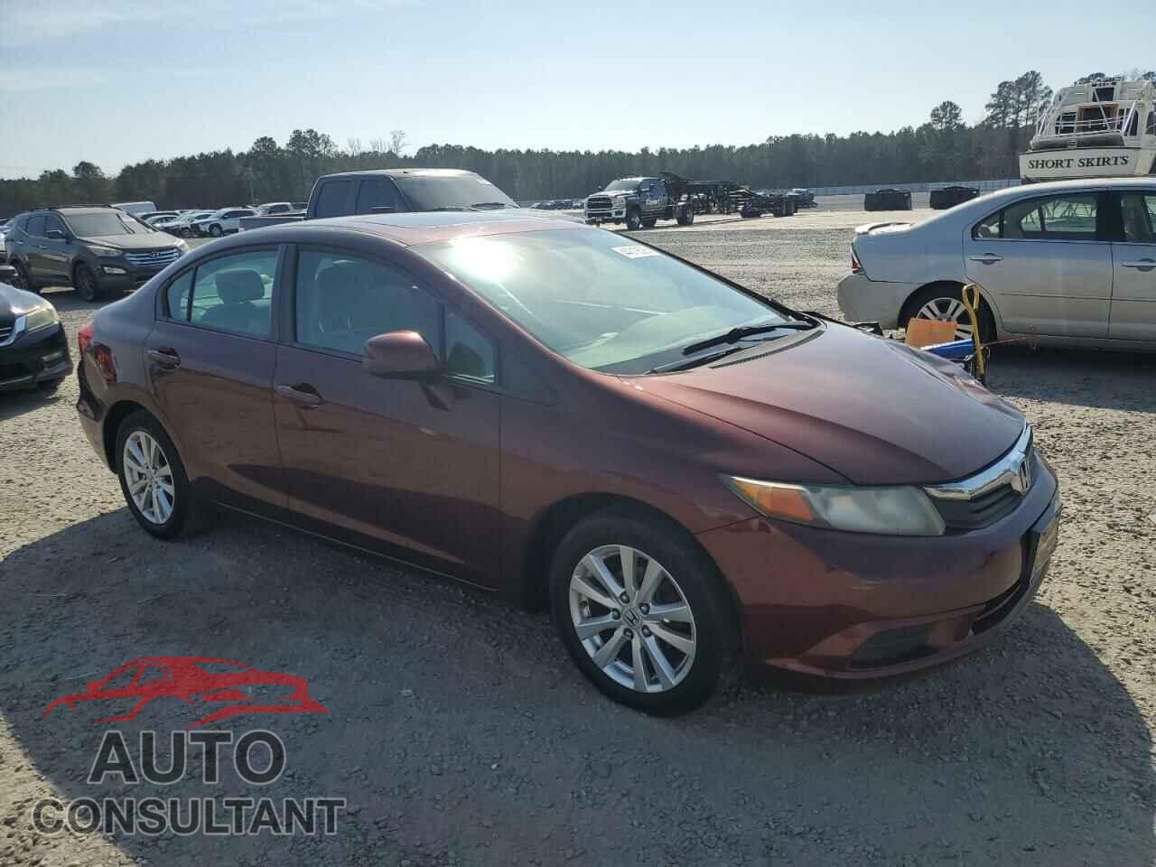 HONDA CIVIC 2012 - 19XFB2F84CE340017