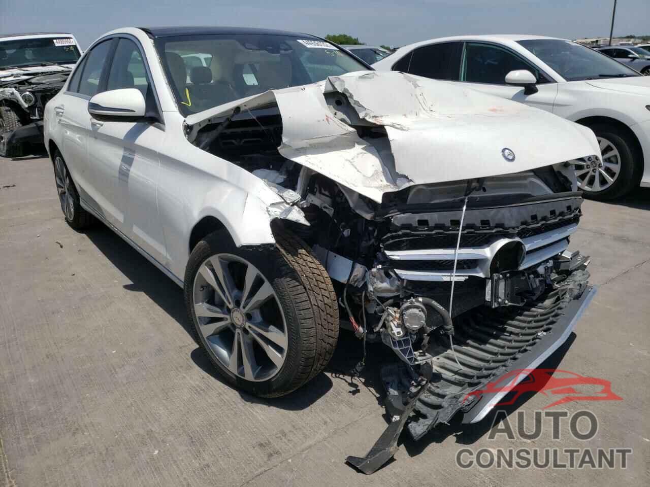 MERCEDES-BENZ C-CLASS 2017 - 55SWF4JB1HU187342