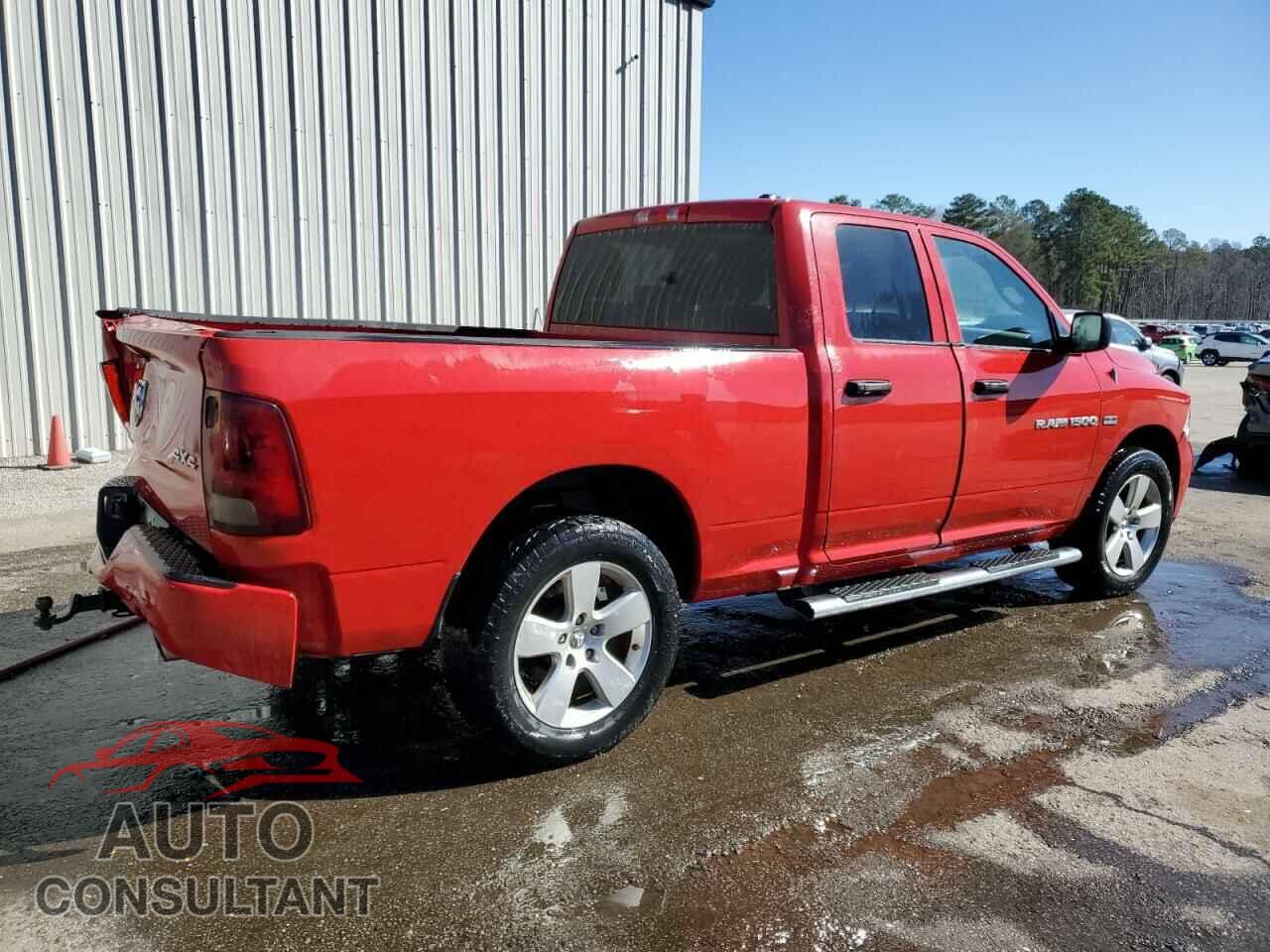 DODGE RAM 1500 2012 - 1C6RD7FT9CS344366