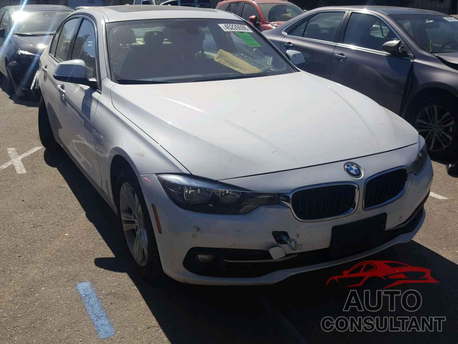 BMW 3 SERIES 2016 - WBA8E9G51GNU30592