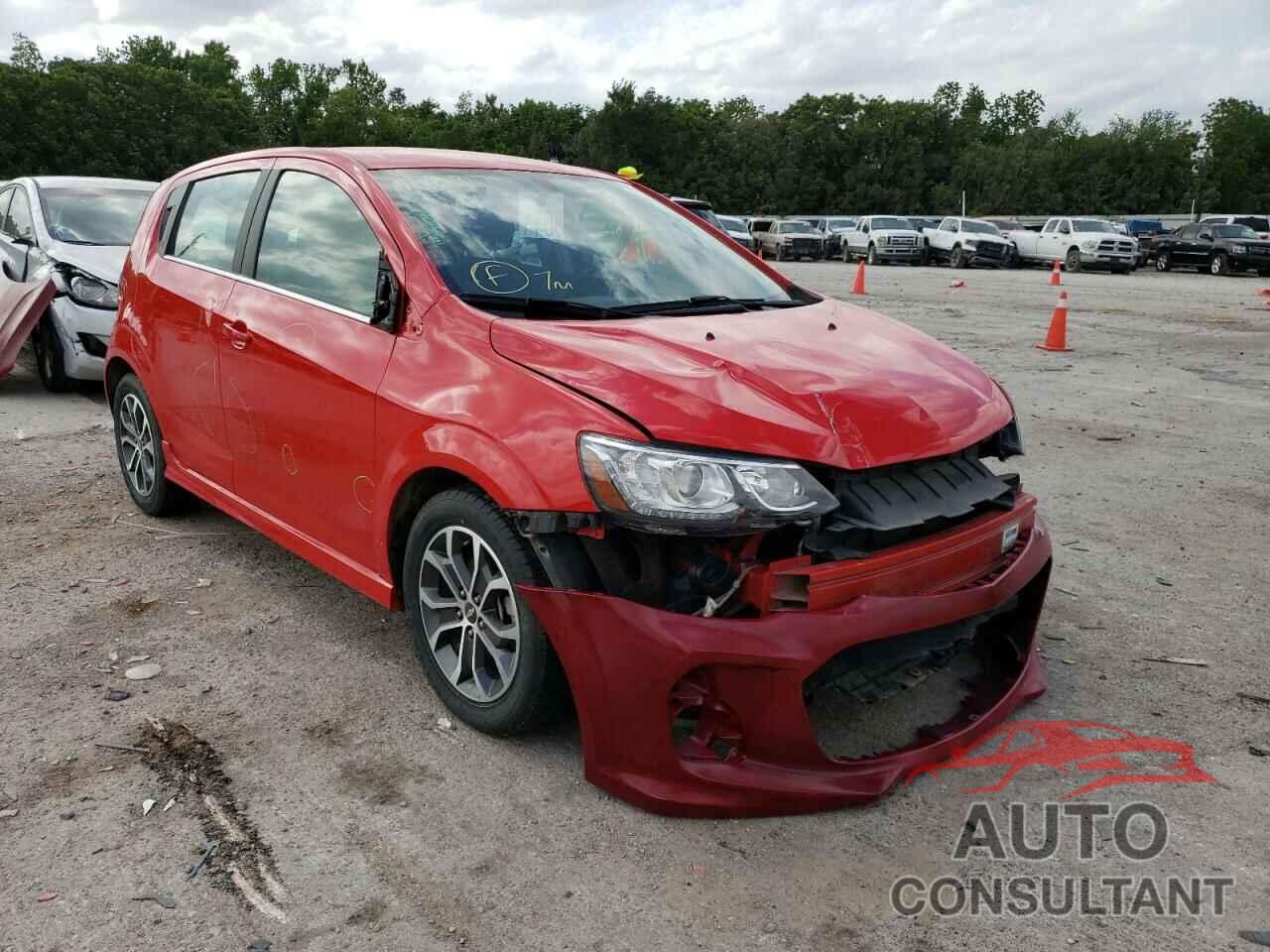 CHEVROLET SONIC 2017 - 1G1JD6SH4H4176917