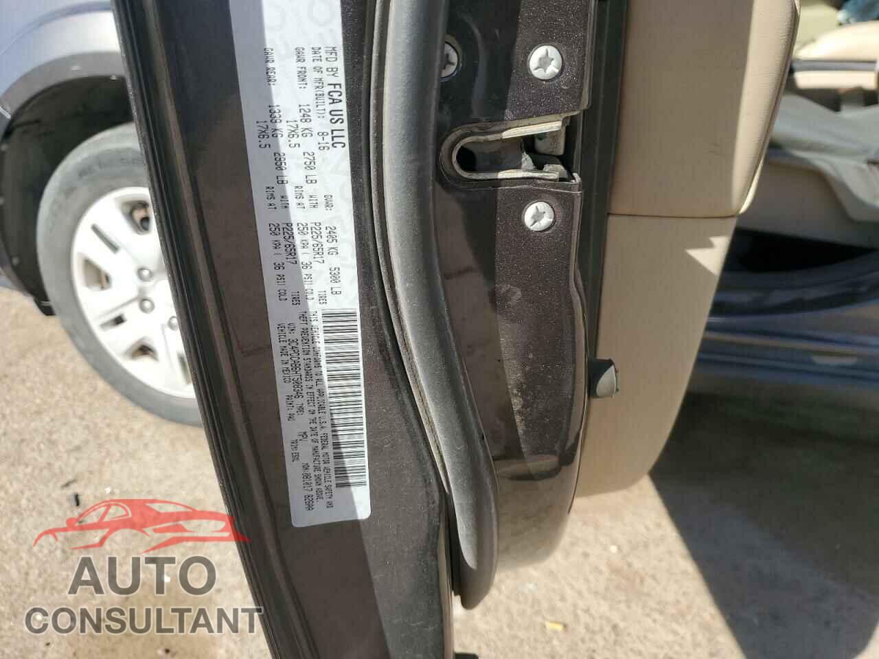 DODGE JOURNEY 2017 - 3C4PDCAB6HT508346