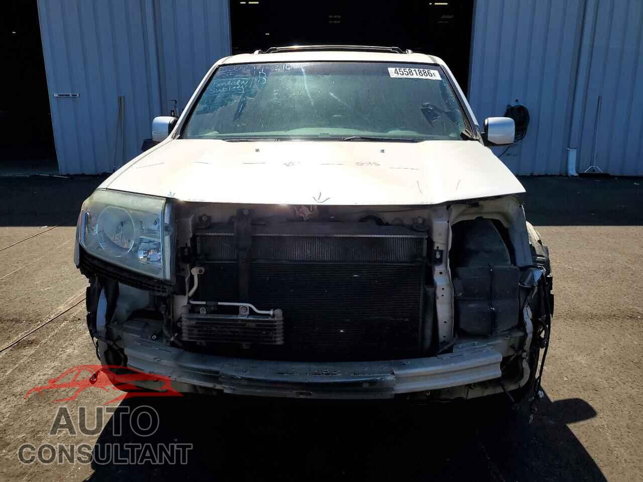 HONDA PILOT 2009 - 5FNYF38539B013584