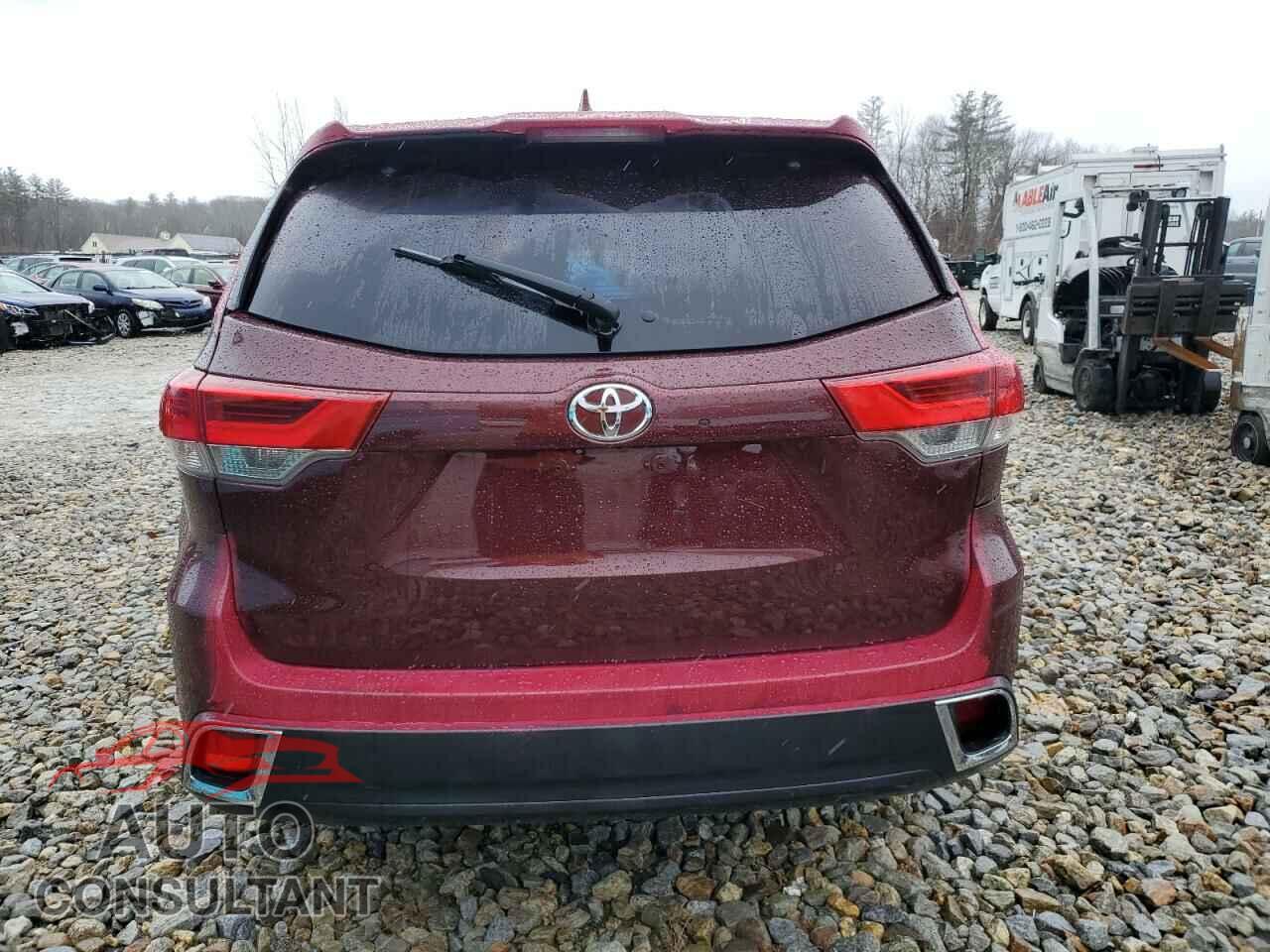 TOYOTA HIGHLANDER 2017 - 5TDDZRFHXHS471879