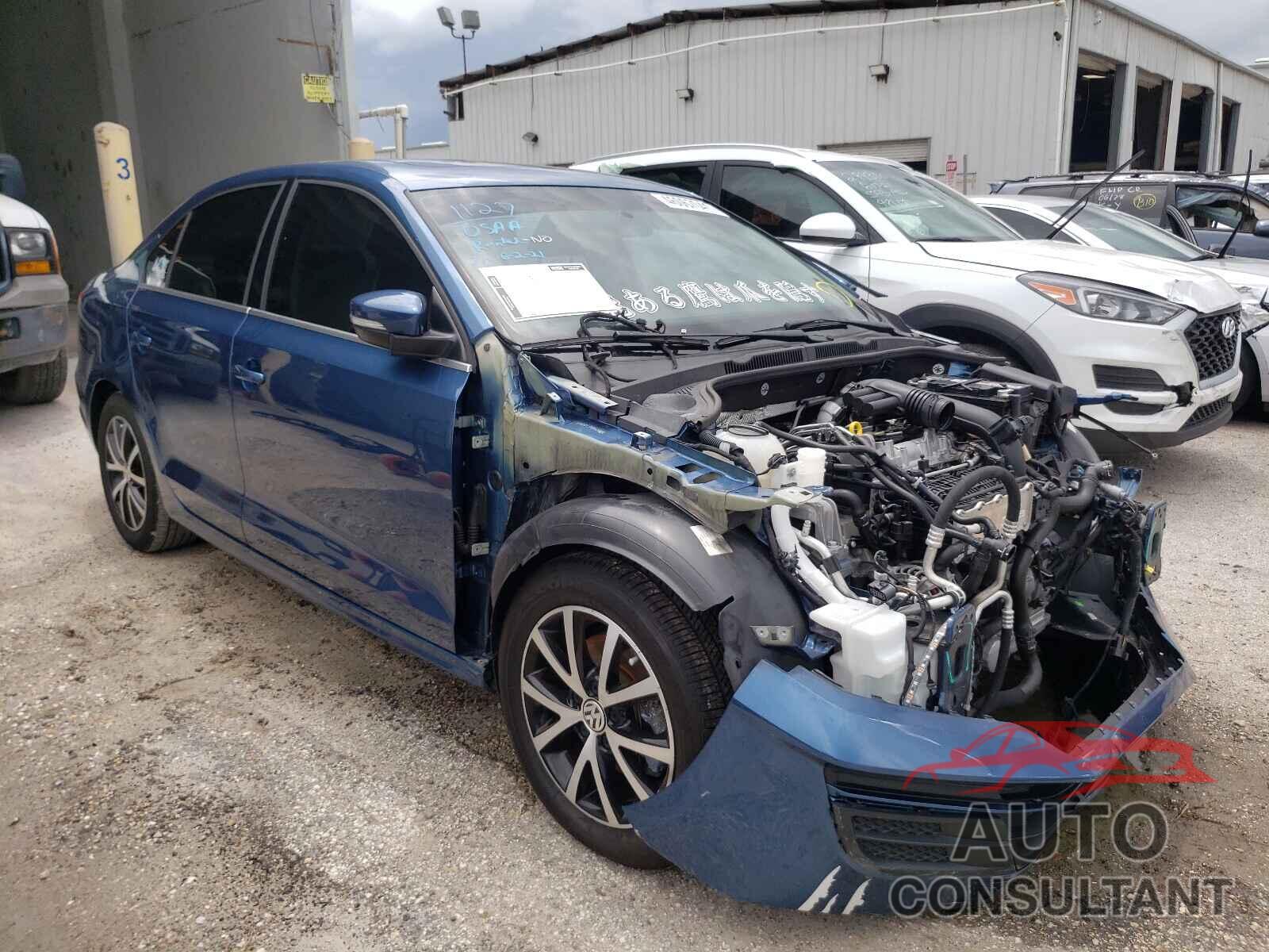 VOLKSWAGEN JETTA 2017 - 3VWDB7AJ7HM408965