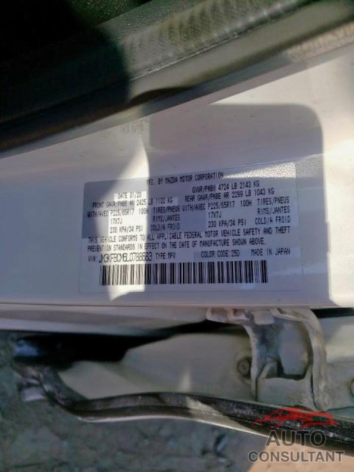 MAZDA CX-5 2020 - JM3KFBCM6L0788683