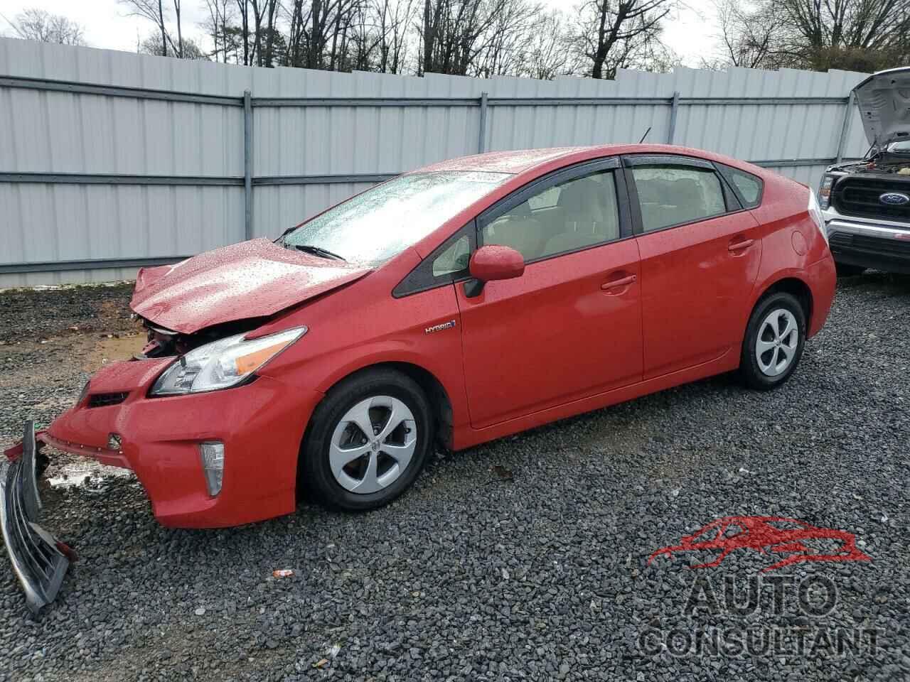 TOYOTA PRIUS 2013 - JTDKN3DU7D5692033