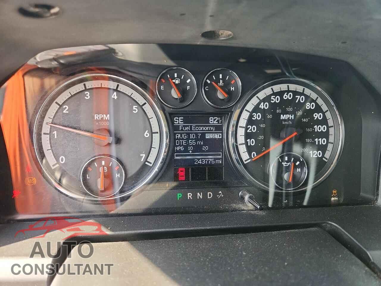DODGE RAM 1500 2012 - 1C6RD6GT6CS321345