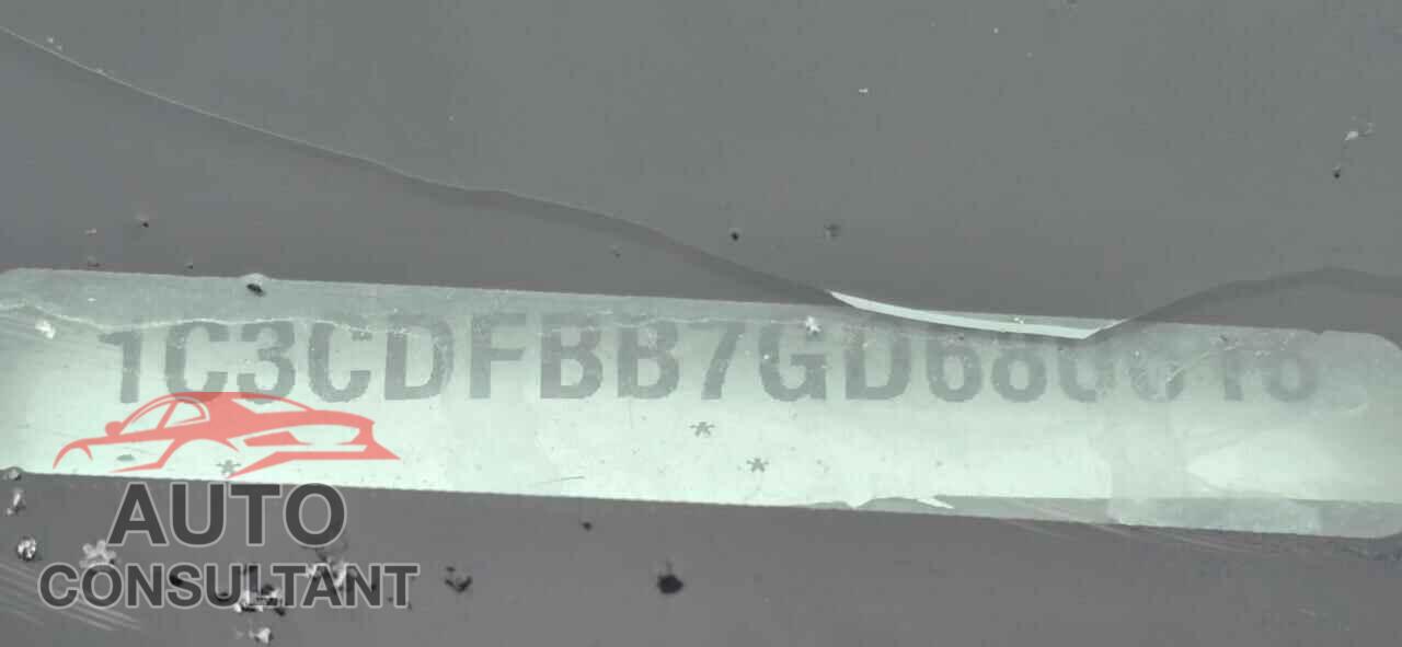 DODGE DART 2016 - 1C3CDFBB7GD680618