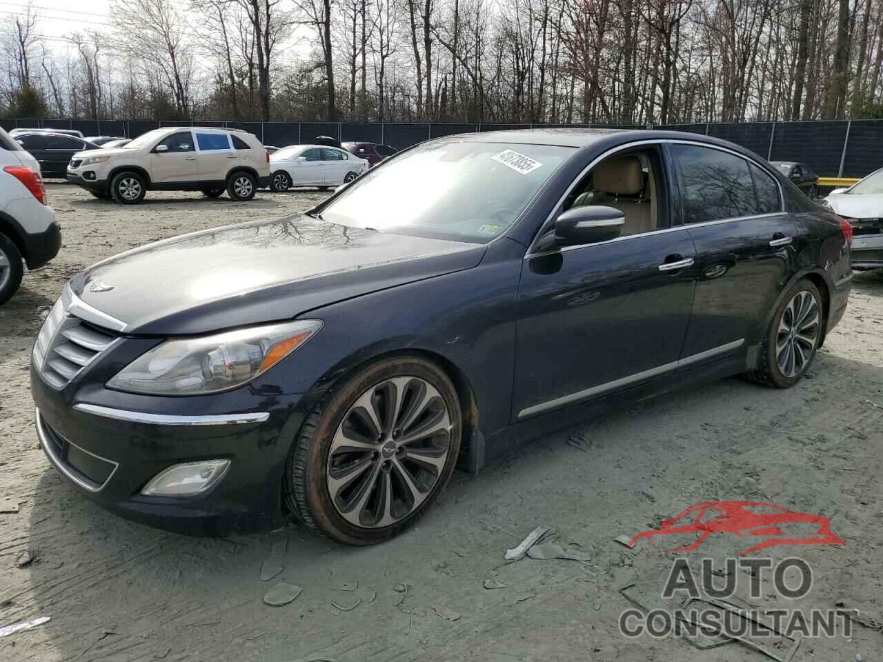 HYUNDAI GENESIS 2013 - KMHGC4DH8DU245961