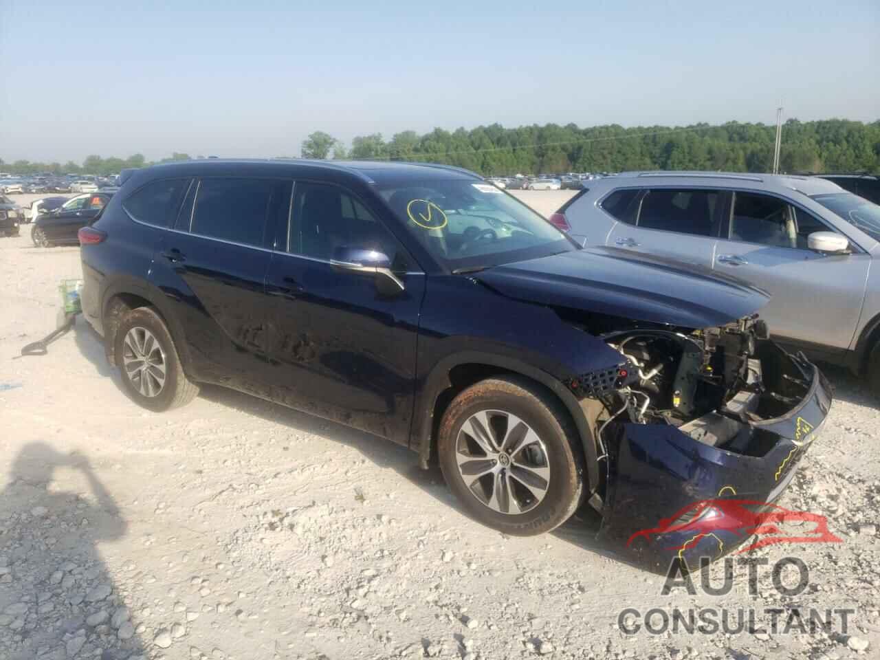 TOYOTA HIGHLANDER 2021 - 5TDGZRBH8MS084941