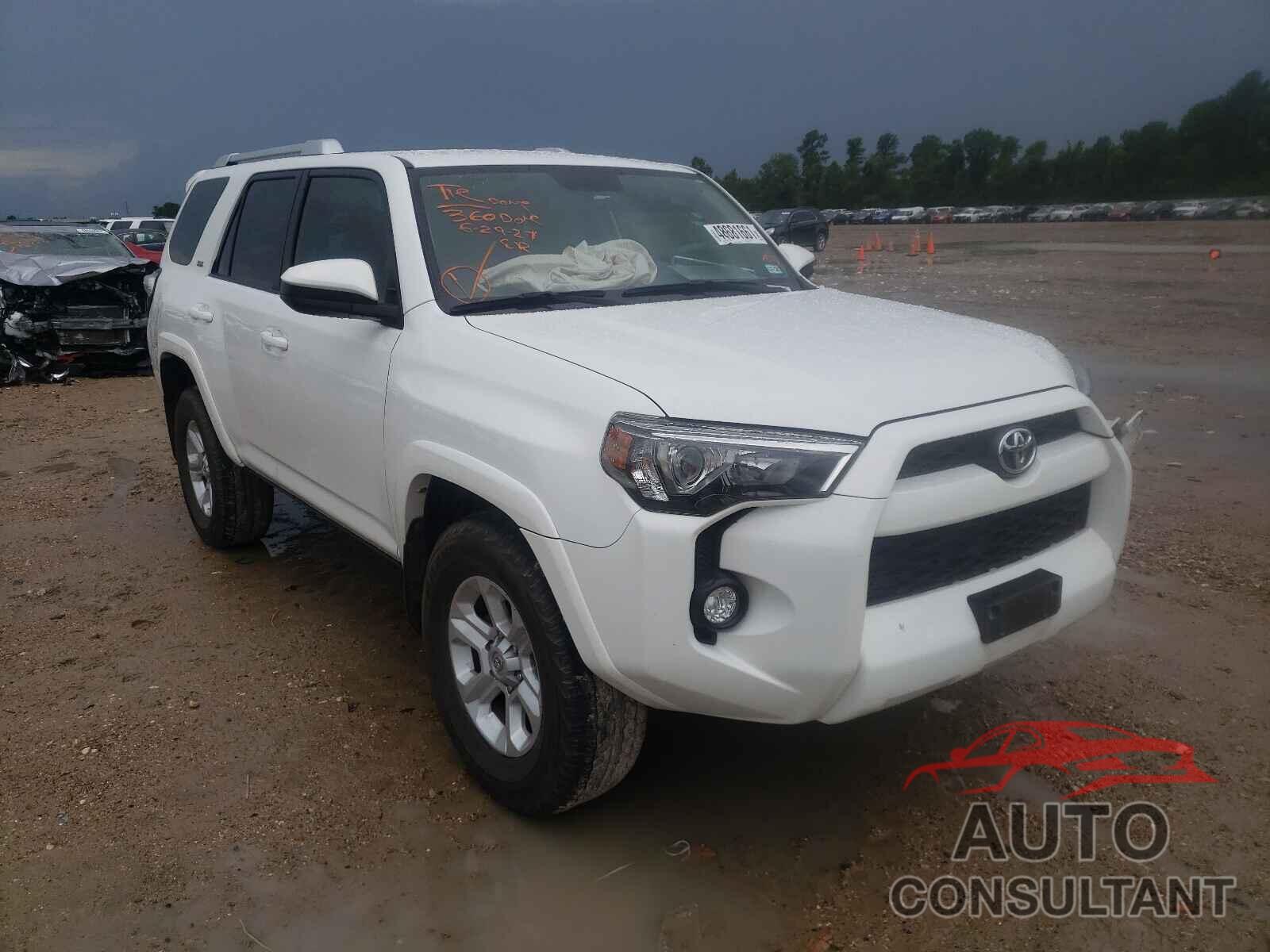 TOYOTA 4RUNNER 2016 - JTEZU5JR2G5143112