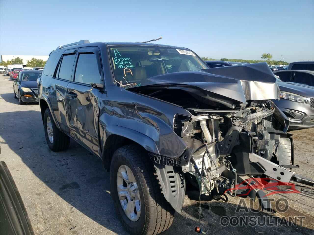 TOYOTA 4RUNNER 2017 - JTEZU5JR4H5151939