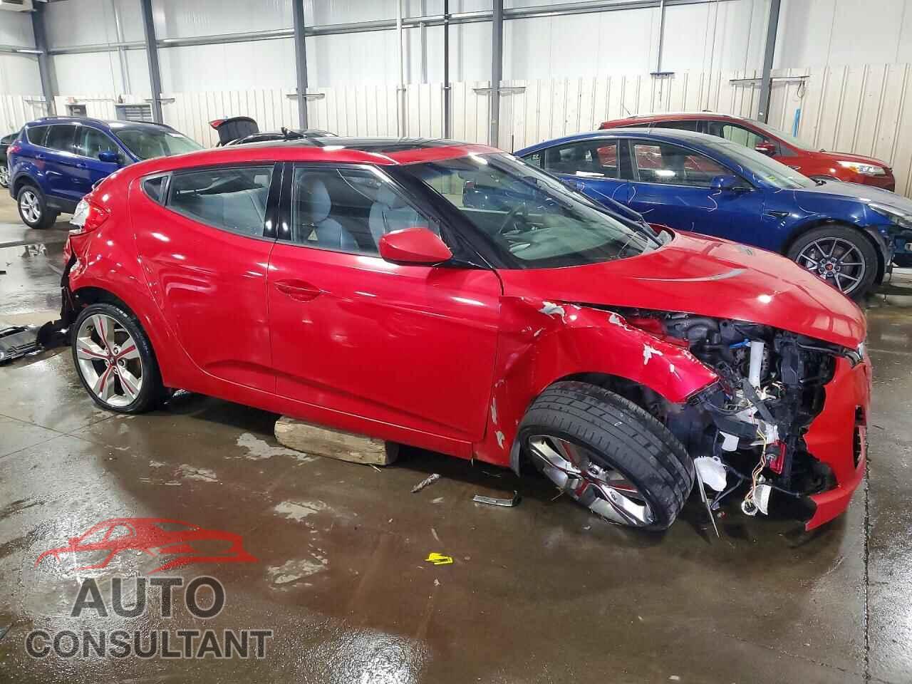 HYUNDAI VELOSTER 2012 - KMHTC6AD2CU077194
