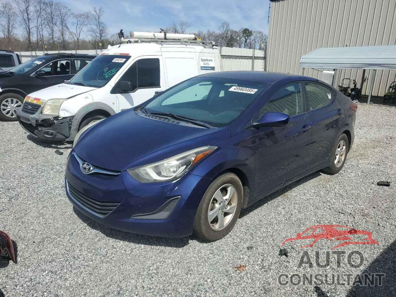 HYUNDAI ELANTRA 2014 - 5NPDH4AE5EH472765