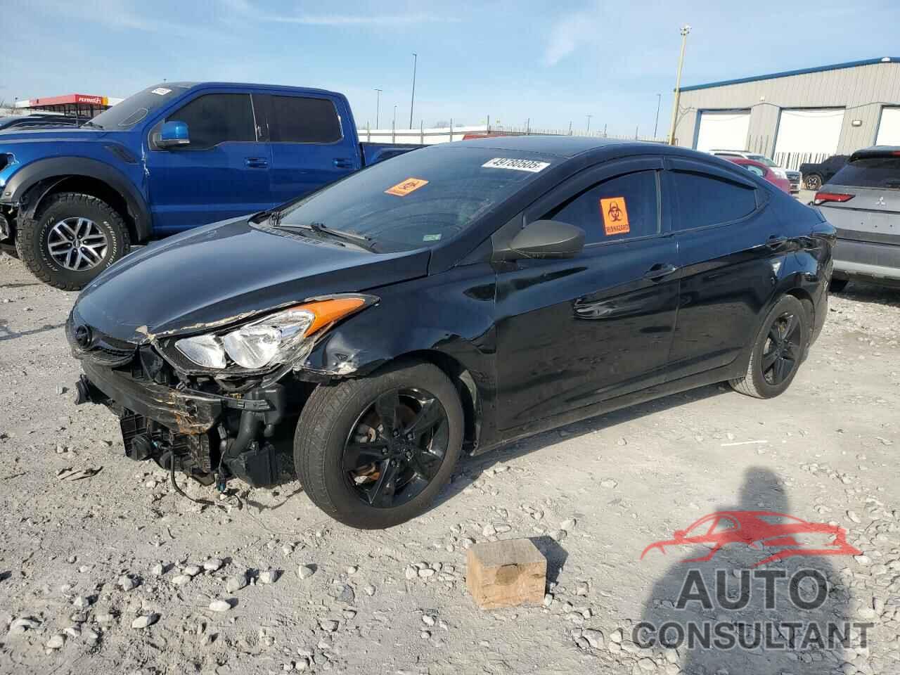 HYUNDAI ELANTRA 2013 - 5NPDH4AE7DH369510