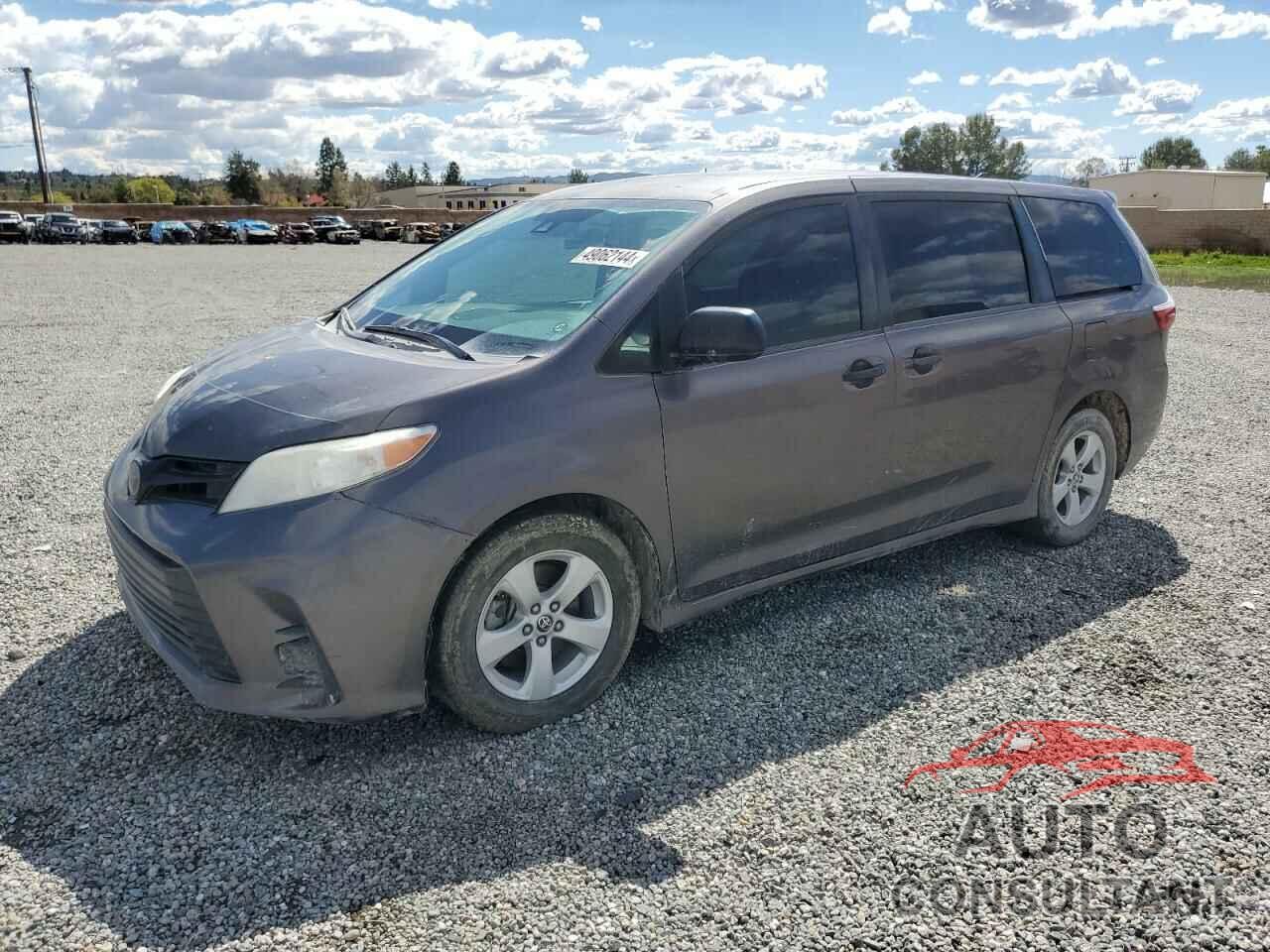 TOYOTA SIENNA 2020 - 5TDZZ3DC4LS072601