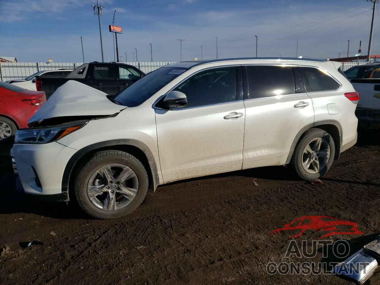 TOYOTA HIGHLANDER 2019 - 5TDDZRFH8KS989772