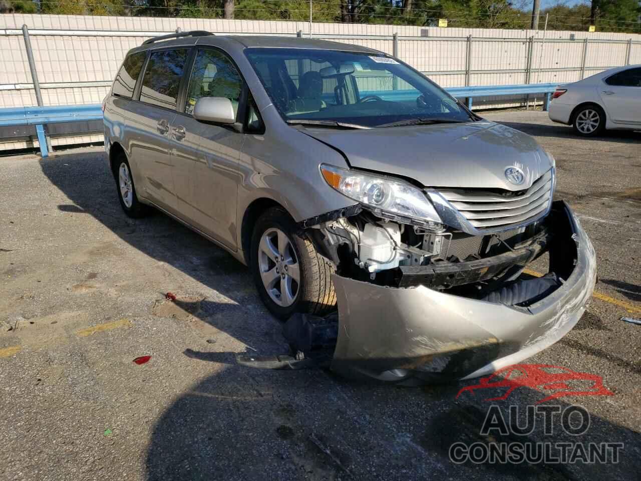 TOYOTA SIENNA 2017 - 5TDKZ3DC4HS834723