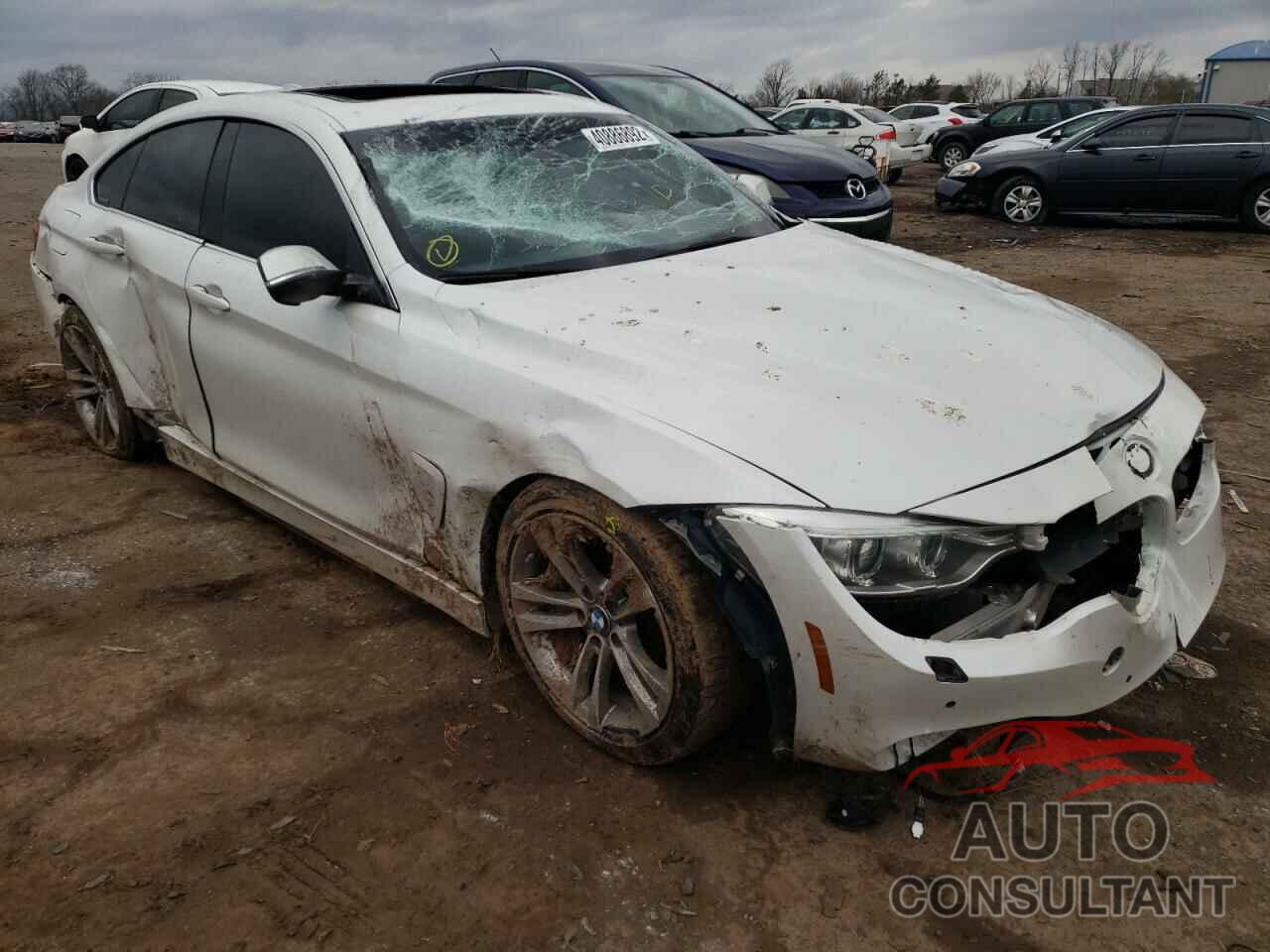 BMW 4 SERIES 2017 - WBA4F9C34HG812105